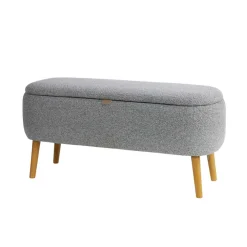 Bano doble gris con almacenaje