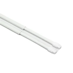 Barra Extensible Ovalada 40-60Cm Blanco