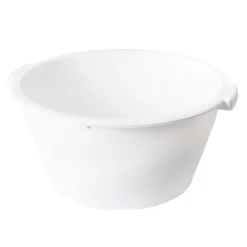 Barreño Redondo Blanco 20L Beclassic