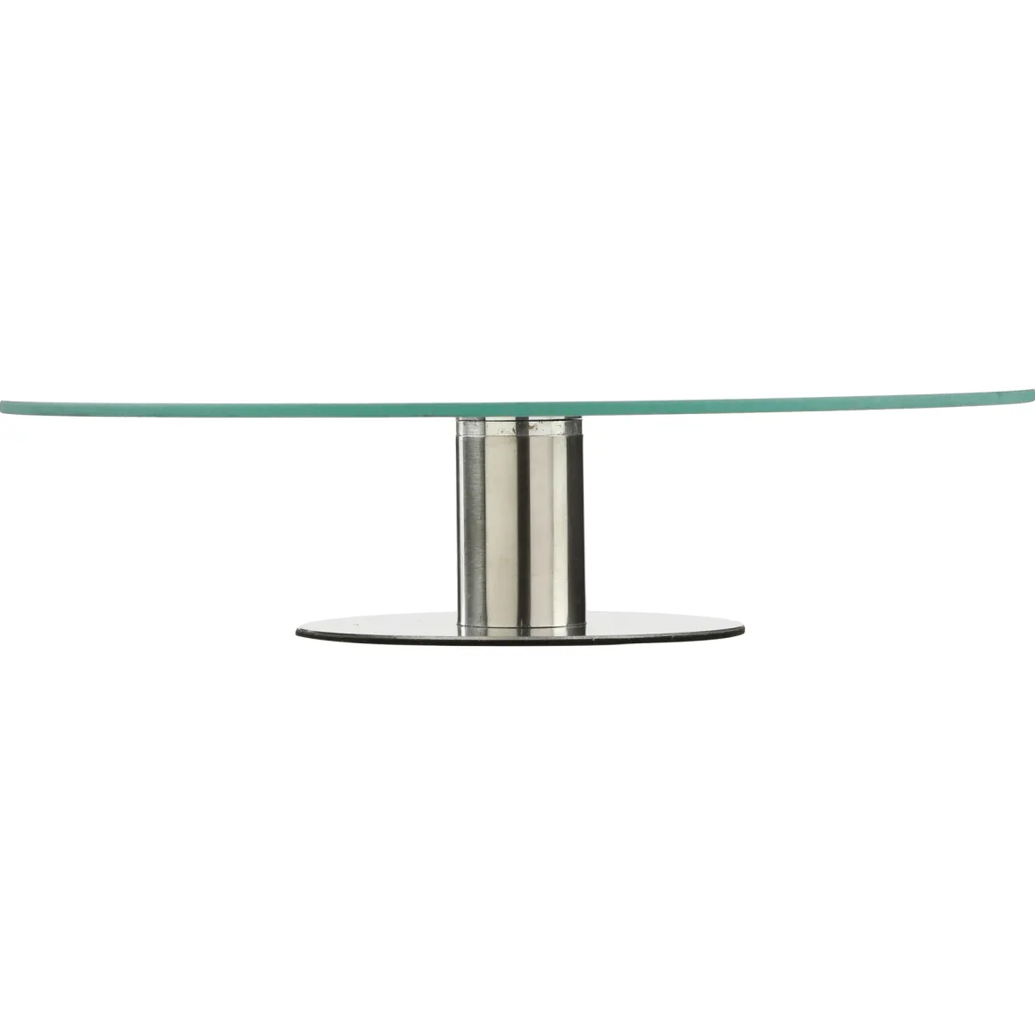 Base Giratoria De Vidrio C/Pie 30Cm