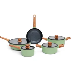 Batería de cocina WILD verde 5 Pzas