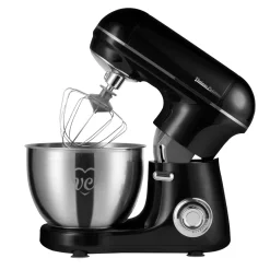 Batidora Amasadora Con Bowl Color Negro