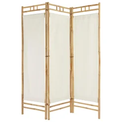 Biombo KAEL de bambú 135.5x170cm