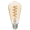 Bombilla Led Vintage Ámbar E27 St64 4W