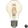 Bombilla Vintage Led Ámbar A60 2W E27