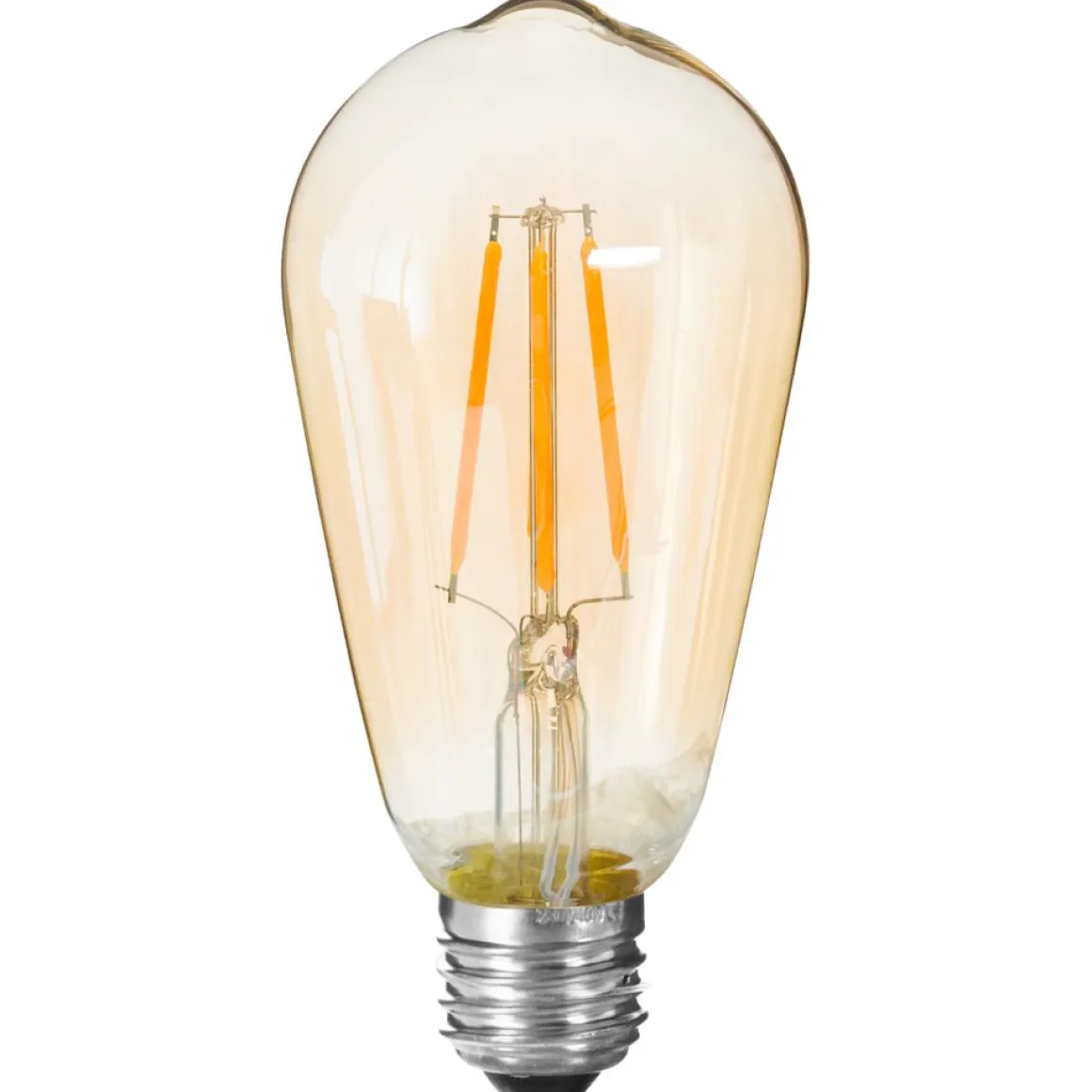 Bombilla VINTAGE ámbar led St64 5W E27