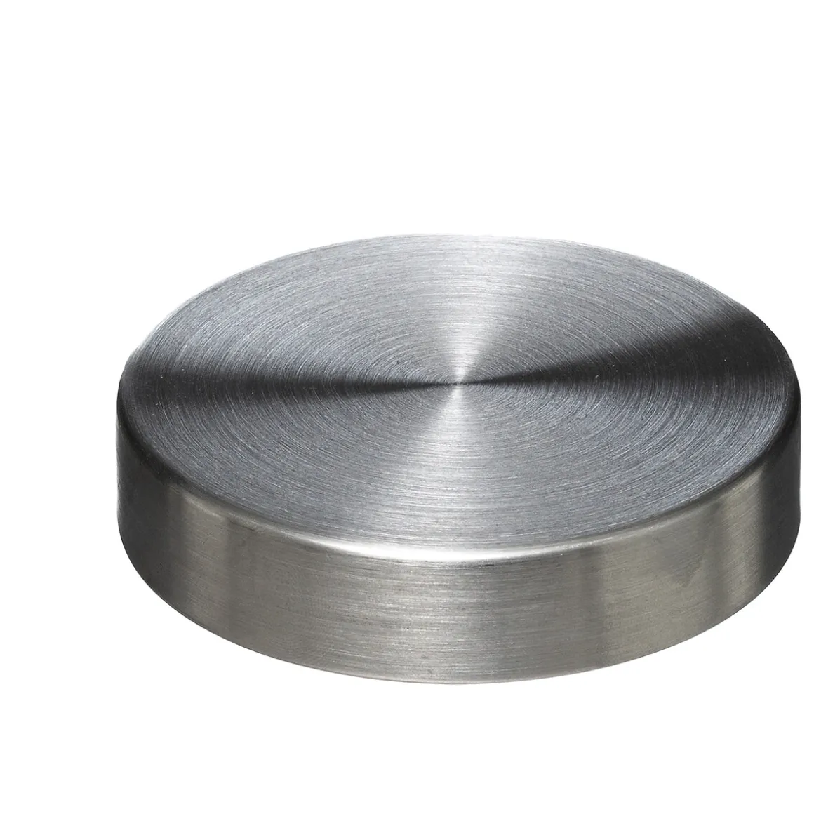 Bombonera De Vidrio C/Tapa Inoxidable 1L