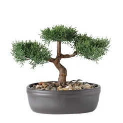 Bonsái Artificial Con Maceta 23Cm