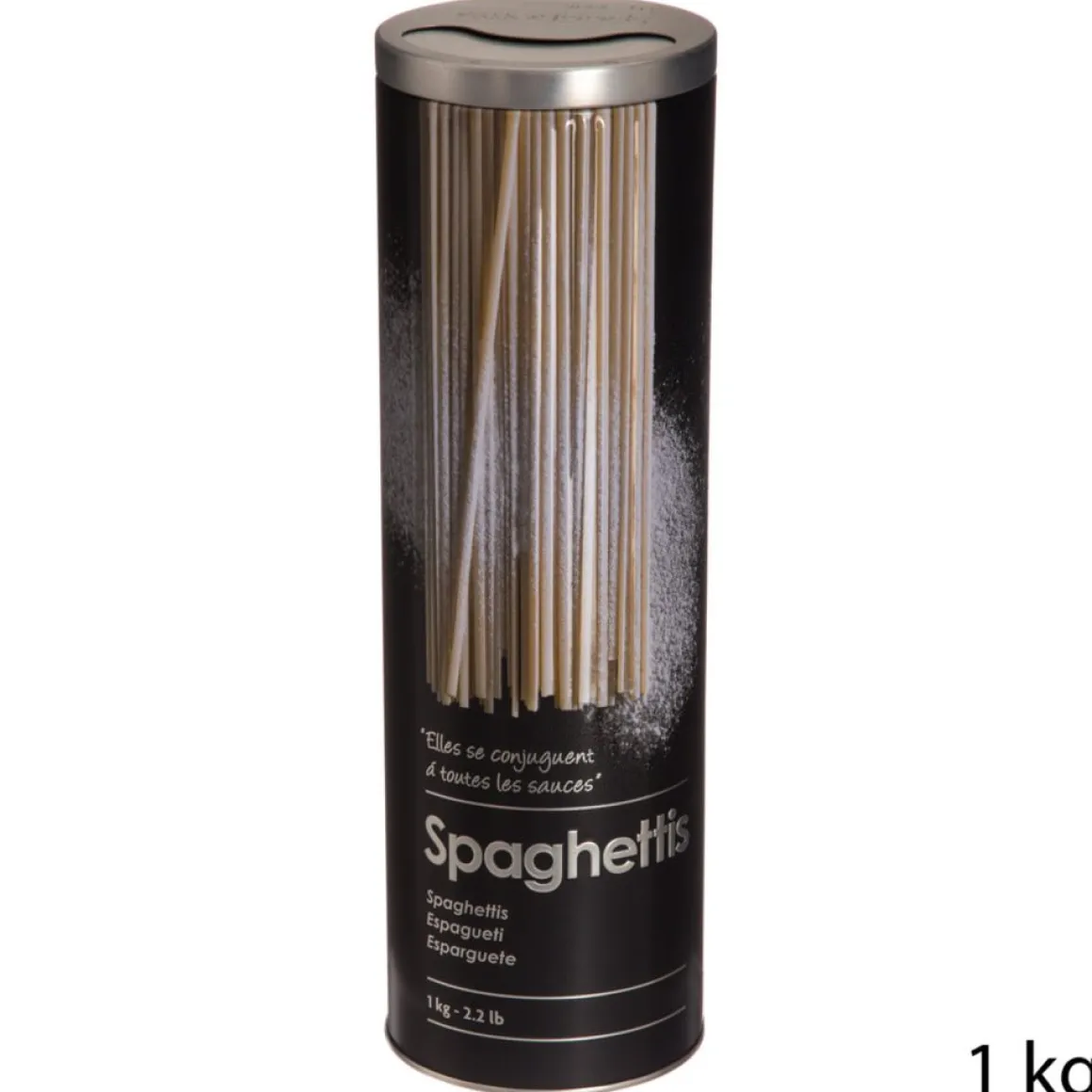 Bote P/Espaguetis Metálico C/Diseño