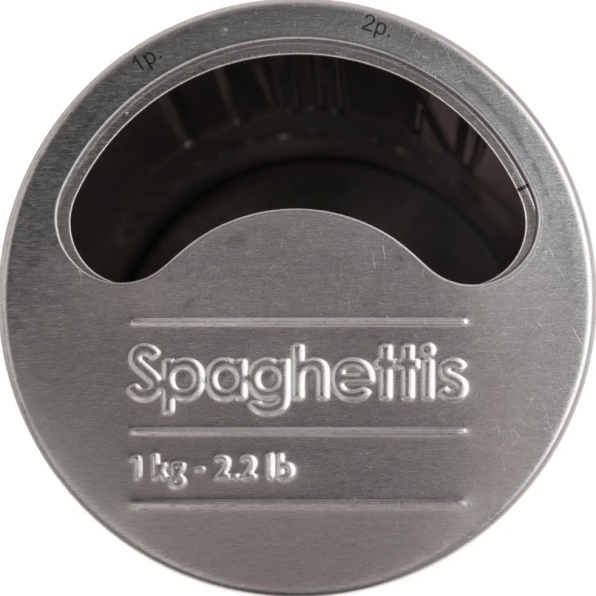 Bote P/Espaguetis Metálico C/Diseño