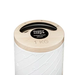 Bote P/Espaguetis Scandi Metálico 8x28Cm