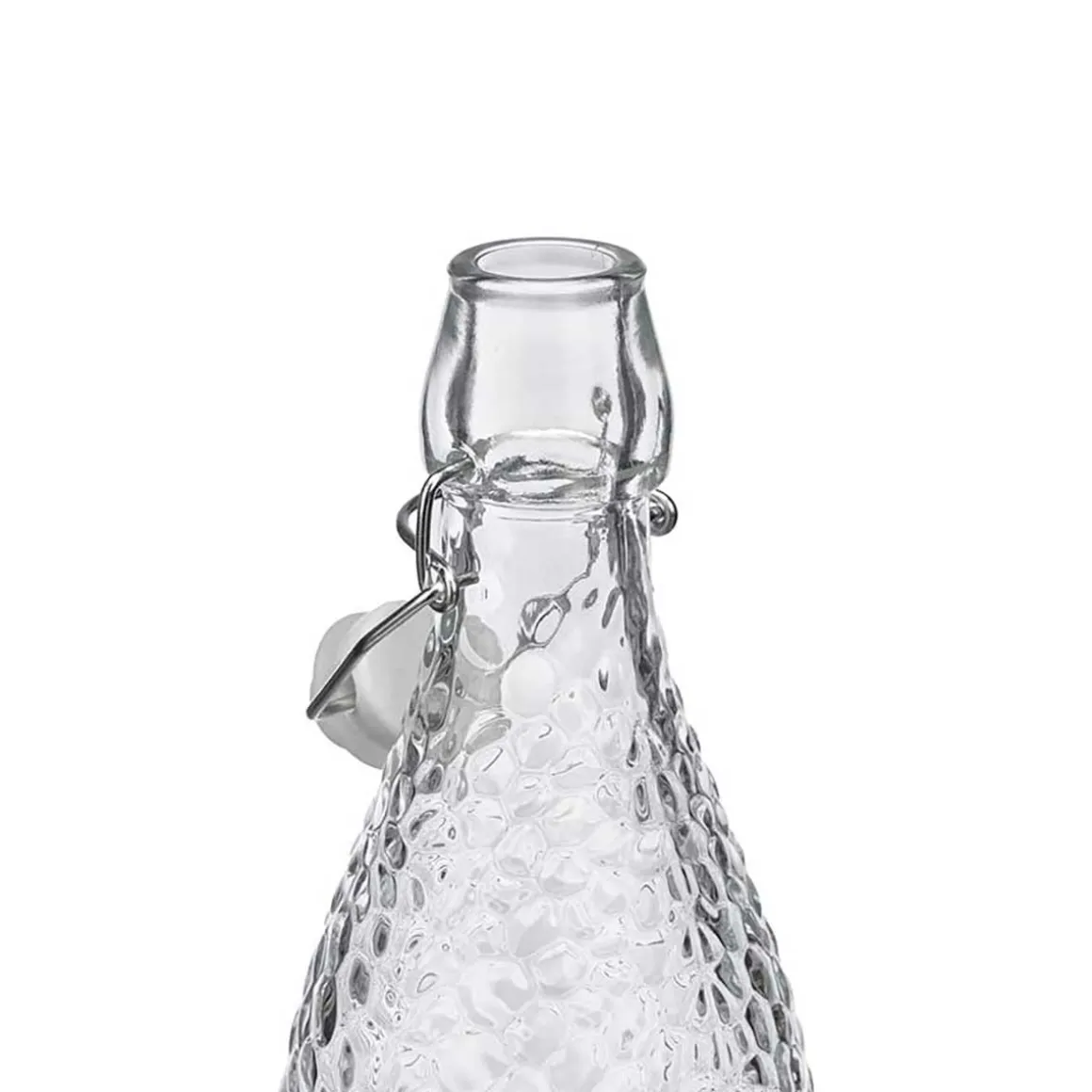 Botella De Vidrio Rayas 1L