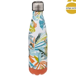 Botella Térmica Inox. Con Diseño 0.5L