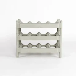 Botellero para 12 botellas verde