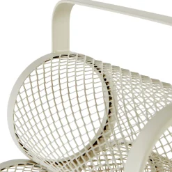 Botellero para 6 botellas MAYAJ beige de metal