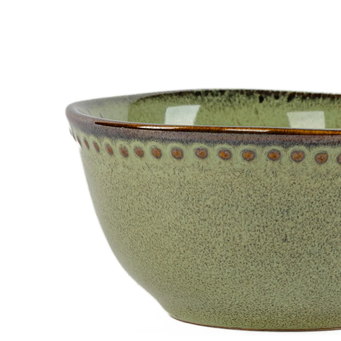Bowl Capri Verde De Cerámica 11cm