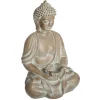 Buda Decorativo Blanco 25x19x39Cm