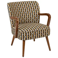 Butaca CHIARA de tejido decorado