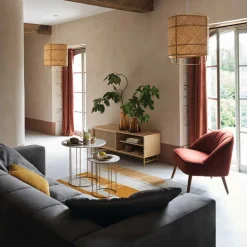 Butaca Naova Terracota De Terciopelo