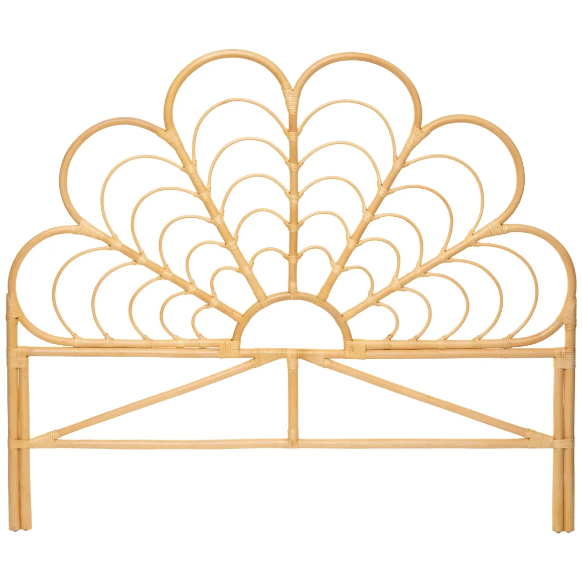 Cabecero Folk Ratán Beige