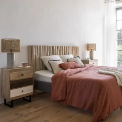 Cabecero Jayden Beige Madera