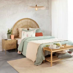 Cabecero SEA VIEW beige 160x6x90cm