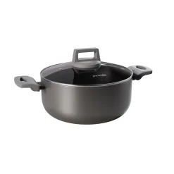 Cacerola Chicago C/Tapa De Vidrio 24Cm