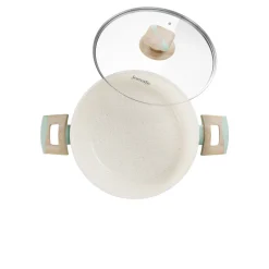 Cacerola Hera C/Tapa Vidrio 20Cm