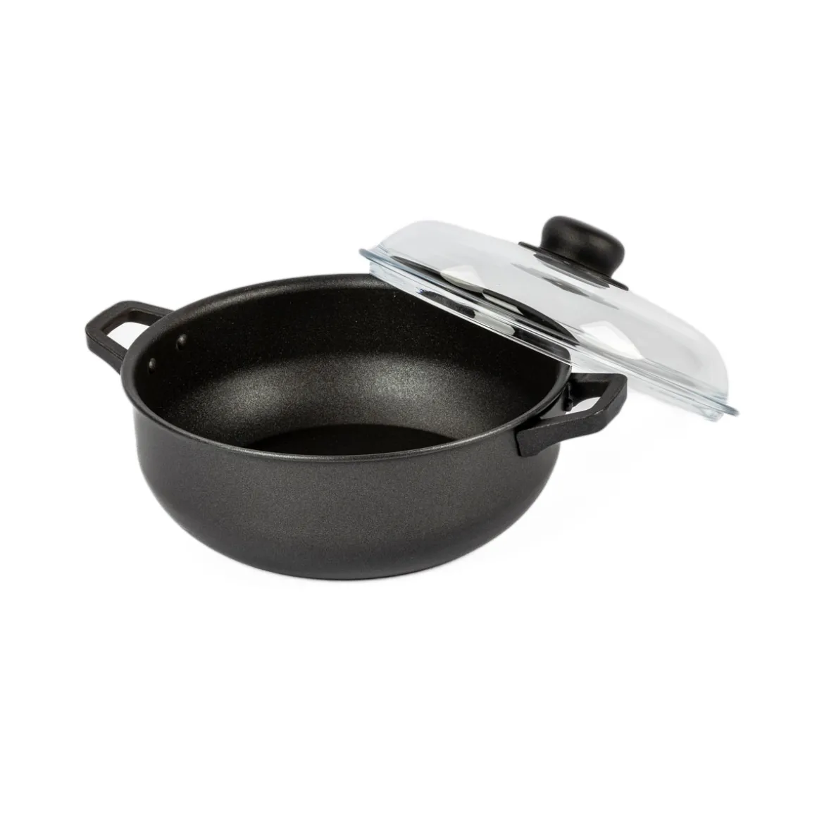 Cacerola Natura Antiadherente C/Asa 24Cm