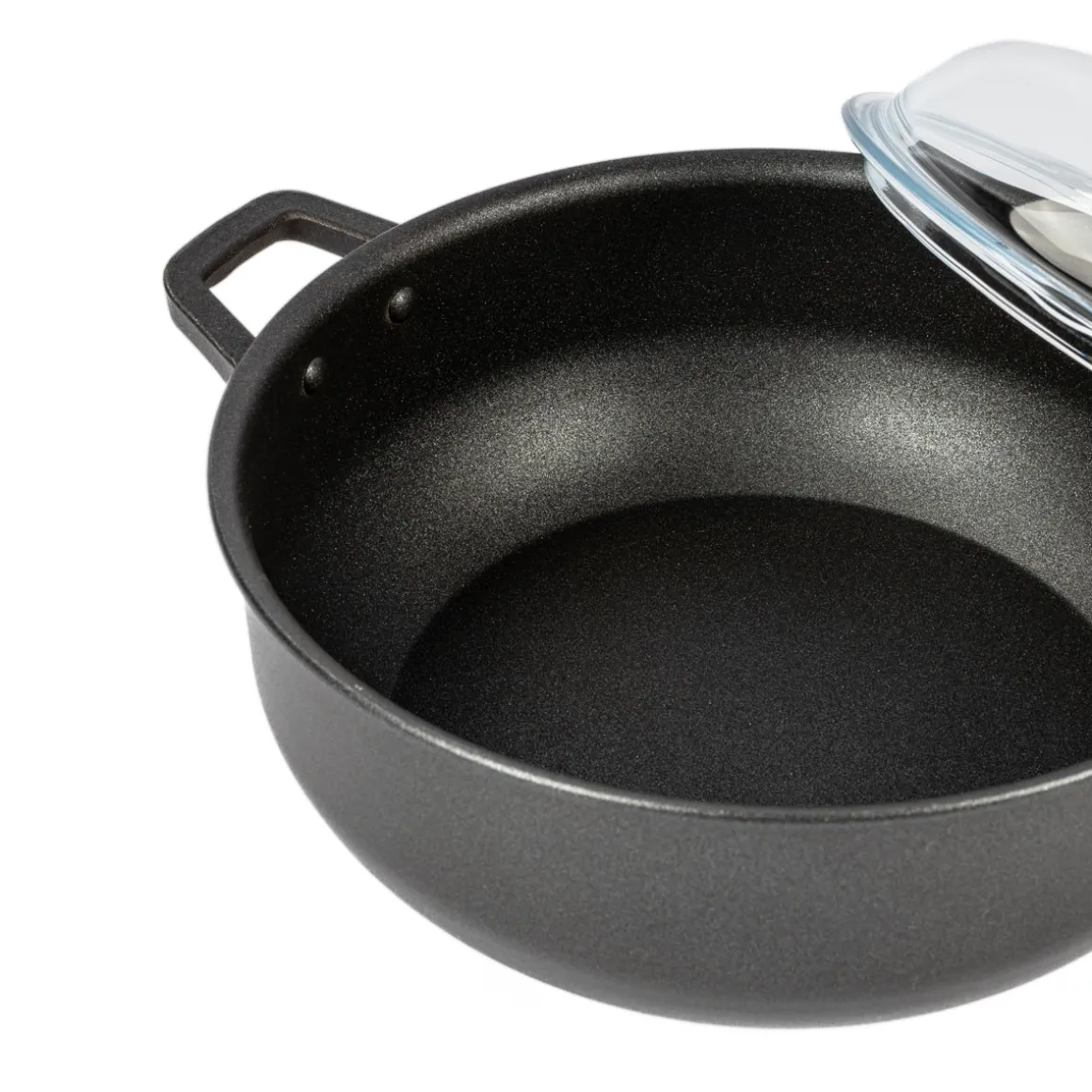 Cacerola Natura Antiadherente C/Asa 24Cm