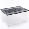 Caja De Almacenaje C/Tapa Gris 150L