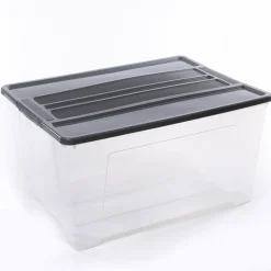 Caja De Almacenaje C/Tapa Gris 150L