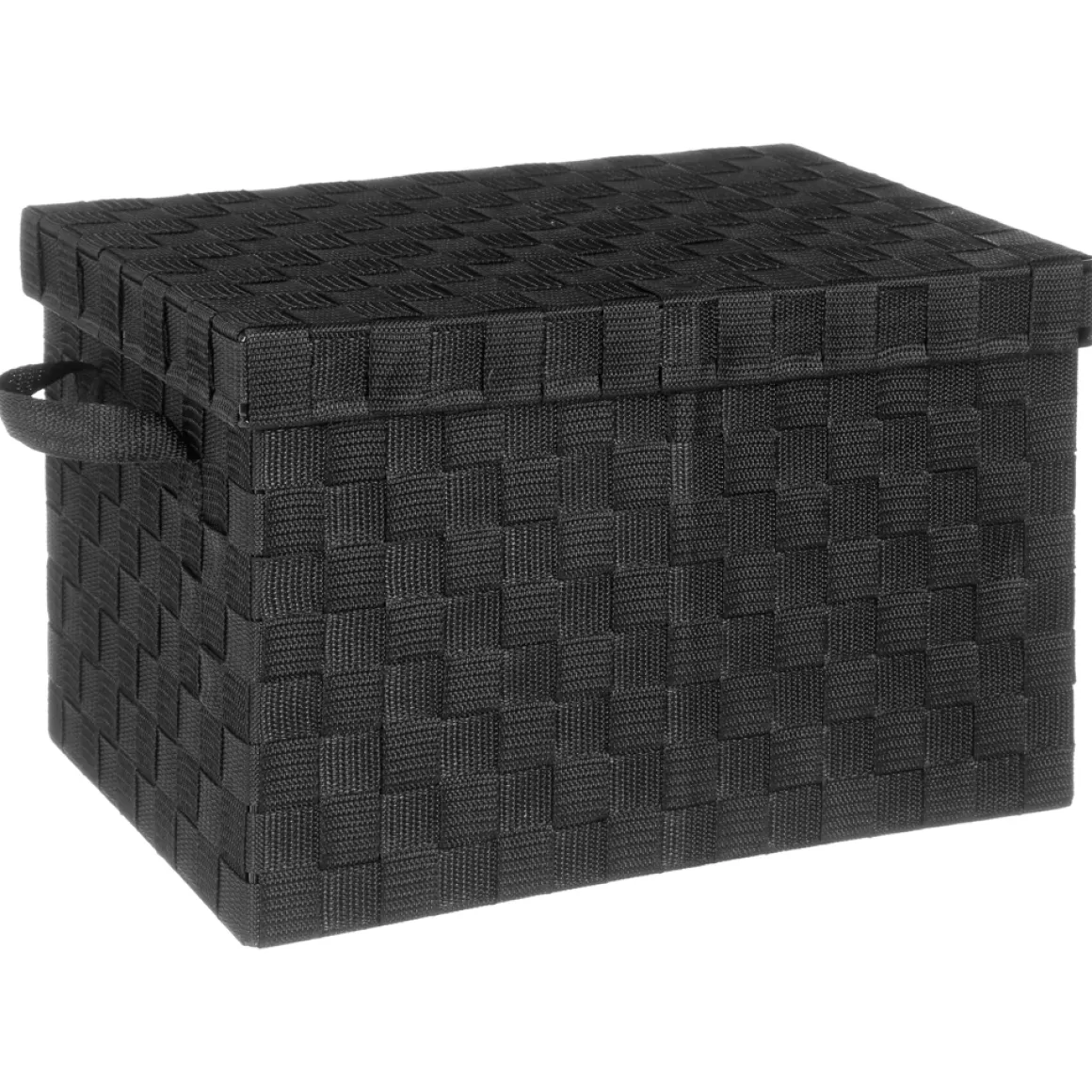 Caja De Almacenaje C/Tapa Tam.3/3 Negro