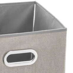 Caja De Almacenaje De Tnt Beige 31x31Cm