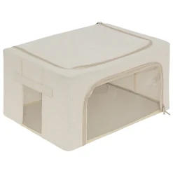 Caja de almacenaje DRESSY doblable con apertura