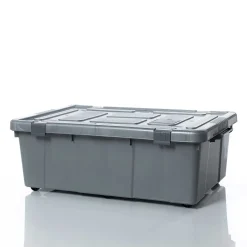Caja de almacenaje EUROPA gris 70l