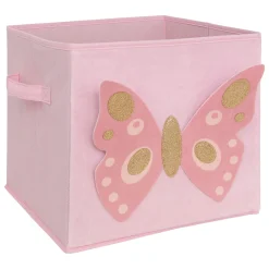 Caja de almacenaje FORET ENCHANTEE rosa 29cm