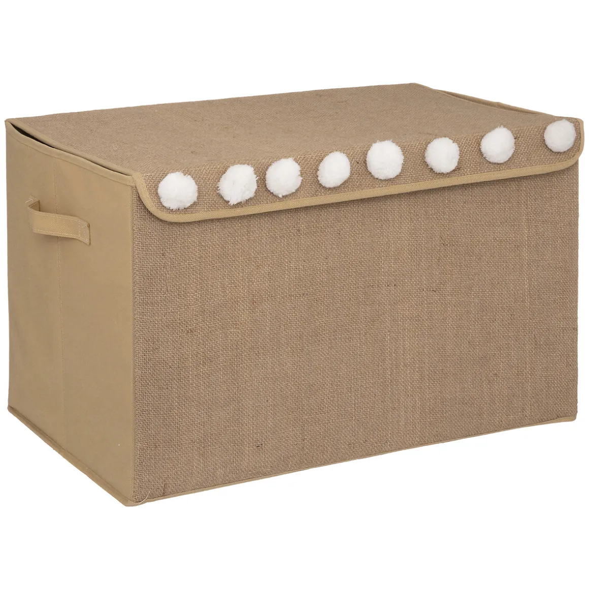 Caja de almacenaje OASIS con pompones