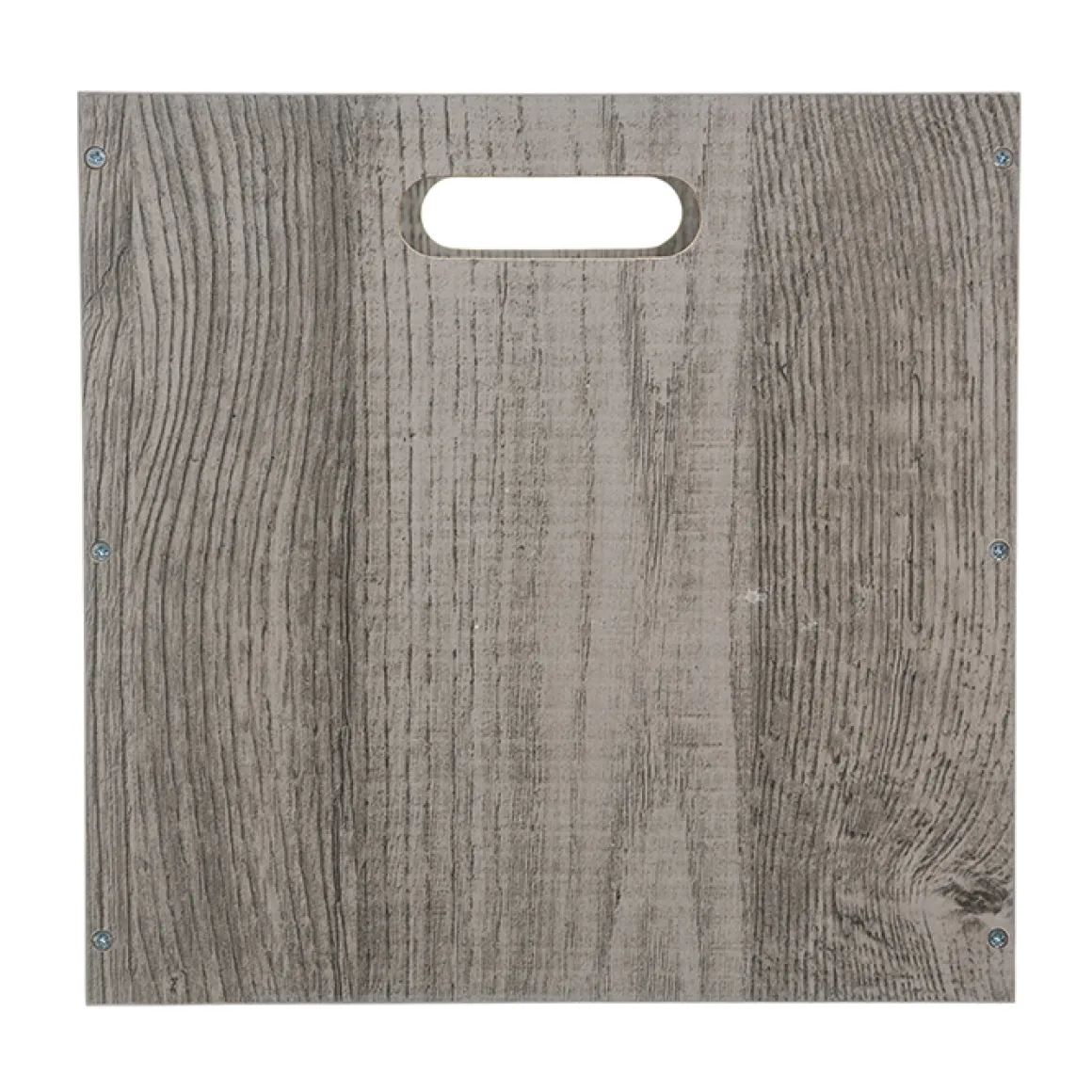 Caja de almacenaje roble gris 31x31Cm