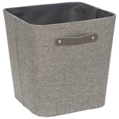 Caja de almacenaje ROUNDY gris 31x31cm