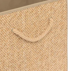 Caja de almacenaje STEMY beige 31x31cm