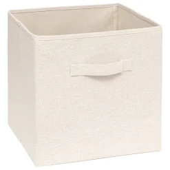 Caja de almacenaje TIDY beige 31x31cm