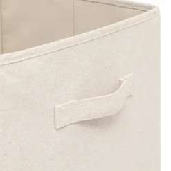 Caja de almacenaje TIDY beige 31x31cm