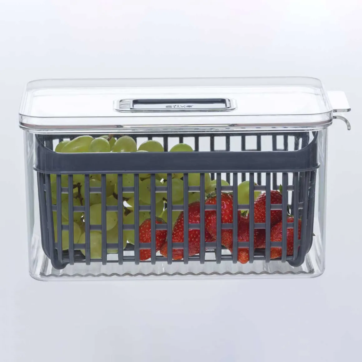 Caja de almacenamiento apilable 15.5x12x24cm