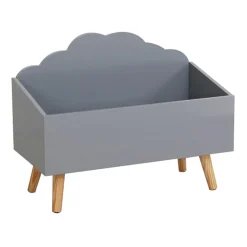Caja de juguetes NUBE gris