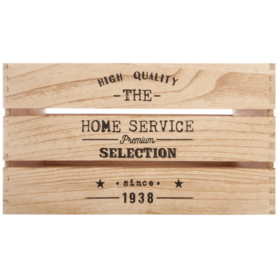 Caja De Madera Factory Natural