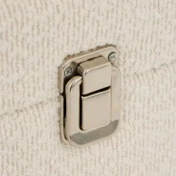 Caja decorativa CARLIE blanca 22x29x48cm