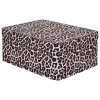 Caja decorativa leopardo 30x39.5cm