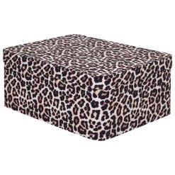 Caja decorativa leopardo 30x39.5cm