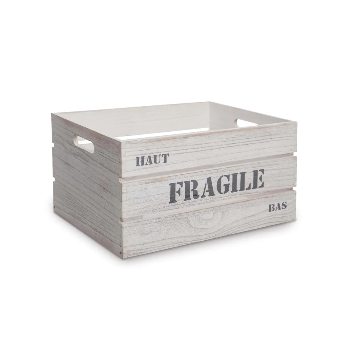 Caja Madera Fragile Tam. 1/6 25x15x12Cm